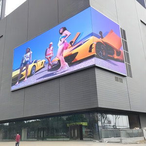 Pantalla LED publicitaria fija a todo color para exteriores P8