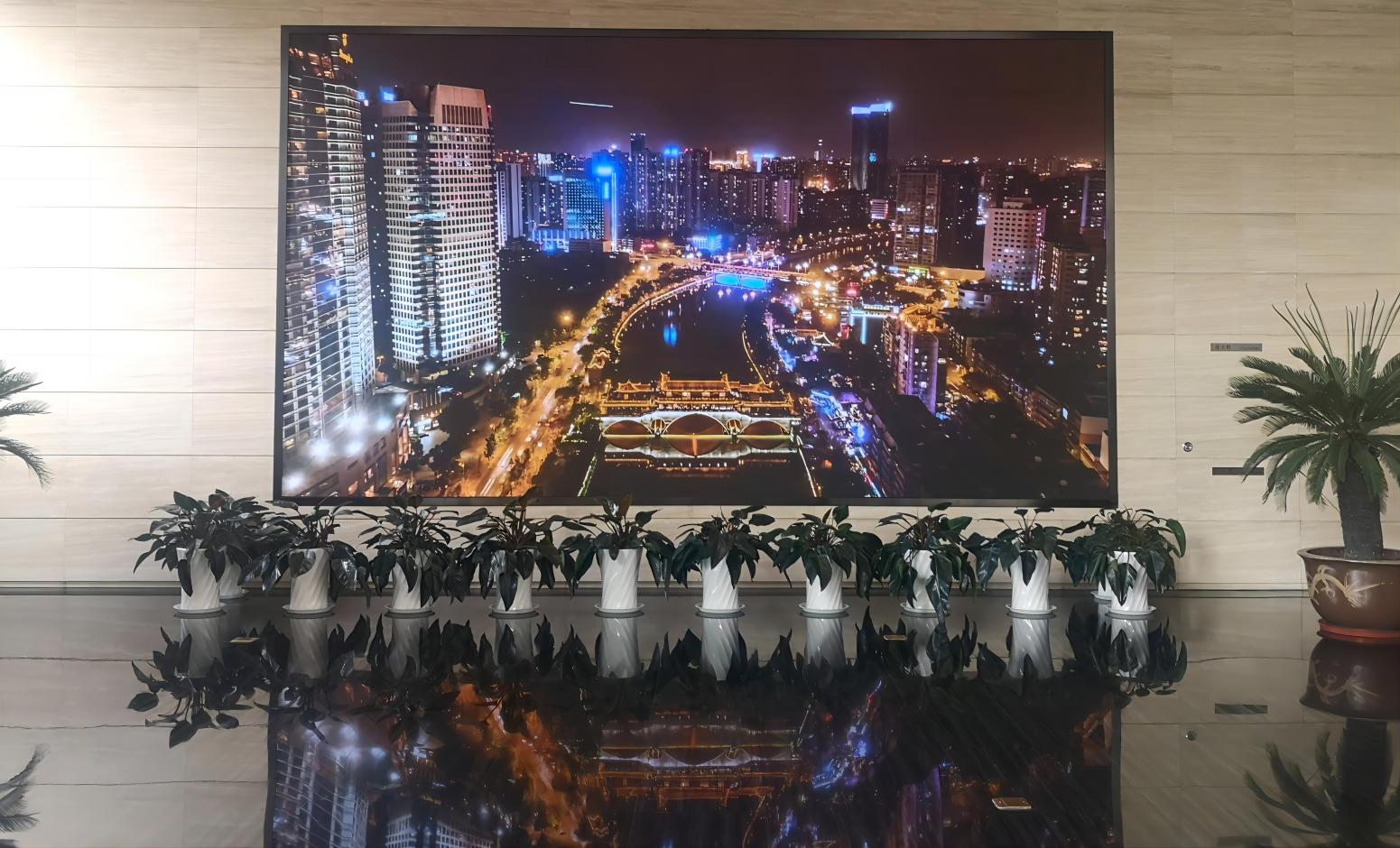 Pantalla LED de paso de píxel pequeño P1.875 a todo color para interiores